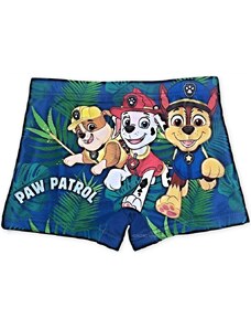 Setino Dětské / chlapecké plavky boxerky Tlapková patrola - Paw Patrol - motiv v džungli