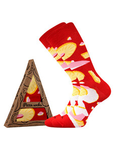 Lonka Dámské-pánské trendy ponožky Pizza