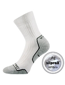 ZENITH trekingové antibakteriální ponožky se stříbrem Voxx Bílá 41-42