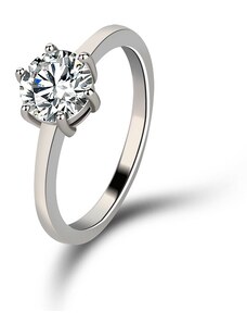 Royal Fashion stříbrný rhodiovaný prsten Elegance MA-SOR566