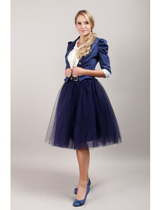 ADELO Tutu sukně tylová dámská - námořnicky modrá