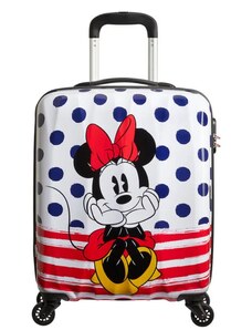 Kabinový kufr American Tourister Minnie blue dots
