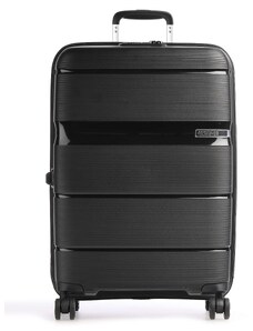 Střední cestovní kufr American Tourister linex spin.66/24 - černý