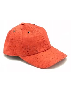 JABEKO Korková čepice s kšiltem Red