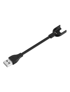 Tactical USB Nabíjecí Kabel pro Xiaomi Mi Band 3 Černá
