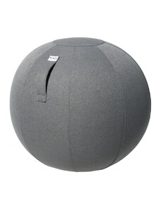 Šedý sedací / gymnastický míč VLUV SOVA Ø 65 cm