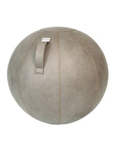 Světle šedý sedací / gymnastický míč VLUV VEEL Ø 75 cm
