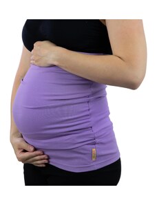 VFstyle Těhotenský pás Comfort, světle fialový Velikost: XS
