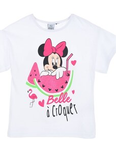 DISNEY BÍLÉ DÍVČÍ TRIČKO MINNIE MOUSE Bílá