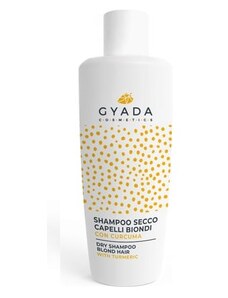 Gyada Cosmetics Suchý šampón v prášku pro blond vlasy | Extrakty kurkumy 50 ml