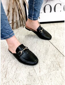 Italská móda Pantofle BLACK/ELEGANT