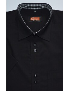 Pánská košile krátký rukáv Jamel Fashion 502 305/11 černá Classic Fit