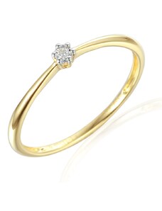 Couple Zlatý dámský prsten Emilie 3812637 Velikost prstenu: 51