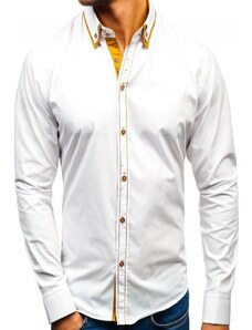 DL_SK Bílá pánská košile