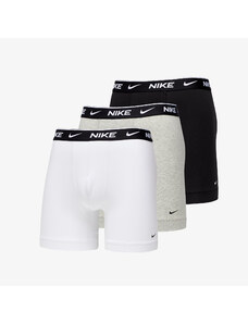 Boxerky Nike Boxer Brief 3 Pack White/ Grey Heather/ Black