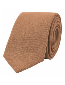 BUBIBUBI Hnědá kravata Cinnamon
