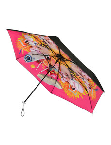 miniMAX Personal Pink skládací deštník s UV ochranou