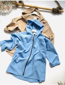 Italská móda Skvělá bunda s kupucí na zip