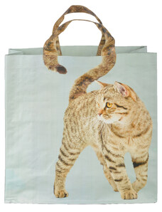 Nákupní taška zrzavá mourovatá kočka