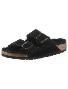 BIRKENSTOCK Pantofle 'Arizona' hnědá / černá