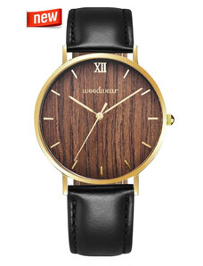 Woodwear Dřevěné hodinky Fusion - Black