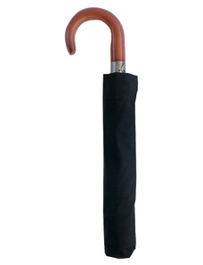 Luxusní pánský skládací vystřelovací deštník Guy Laroche černý,2x skládaný