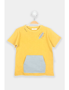 TrendUpcz Chlapecké tričko s krátkým rukávem Style žlutá (Dětské oblečení)