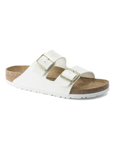 Birkenstock Arizona BF Patent White Regular Fit Unisex - Sandály Birkenstock - Bílá - 1005293-5 - Size: 5