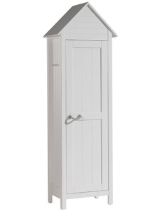 Bílá lakovaná skříň Vipack Lewis 191,5 x 62 cm