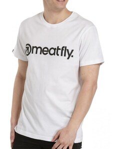 MeatFly Tričko Logo 2023 White