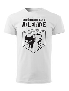 Pánské tričko Teorie velkého třesku - Schrödingerova kočka