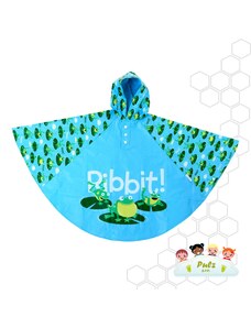 BUGZZ dětská pláštěnka/poncho žabky