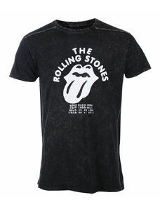 Tričko metal pánské Rolling Stones - NYC '75 - ROCK OFF - RSSWASH03MB
