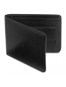 Danny P. Pánská kožená peněženka Saffiano černá