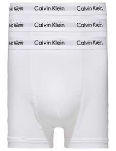 Calvin Klein pánské bílé boxerky 3 pack