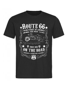 Pánské tričko Route 66 On The Road černé