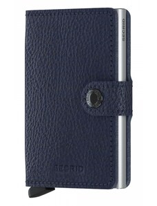 Secrid Miniwallet Secrid Vegetable Tanned Navy-Silver