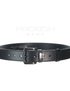 Prosch Bags Kožený pásek PROSCH BAGS jeans 09/1-105 černý