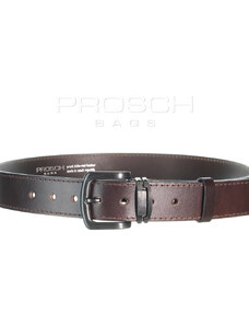 Prosch Bags Kožený pásek PROSCH BAGS jeans 09/1-95 hnědý
