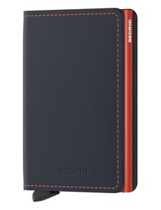 Secrid Slimwallet Secrid Matte Nightblue & Orange