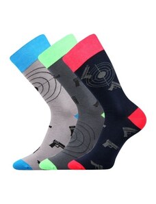 WEAREL 007 pánské ponožky barevné Lonka - PISTOLE