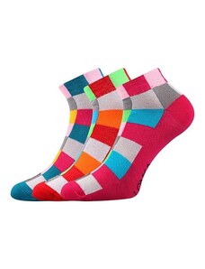 BECUBE barevné kotníčkové ponožky Lonka