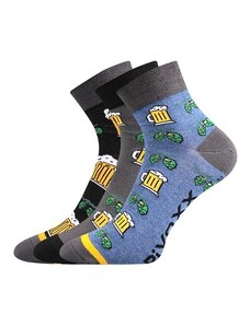 PIFF barevné ponožky s pivem Voxx - CHMEL