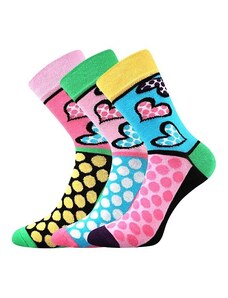 IVANA dámské barevné ponožky Boma - MIX 55