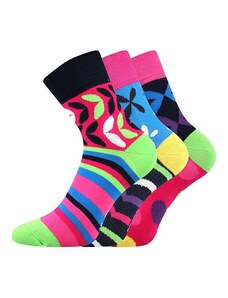 IVANA dámské barevné ponožky Boma - MIX 57