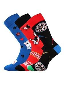 WOODOO barevné ponožky Lonka - KARTY