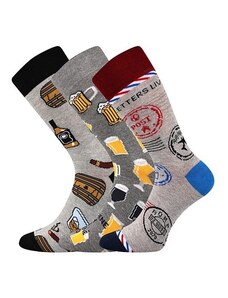 WOODOO barevné ponožky Lonka - RUM