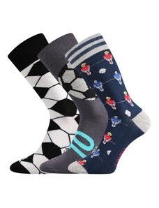 WOODOO barevné ponožky Lonka - FOTBAL