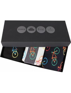 WEBOX barevné ponožky v krabičce Lonka - mix 12
