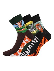 Boma XANTIPA dámské barevné ponožky - SAFARI mix 58